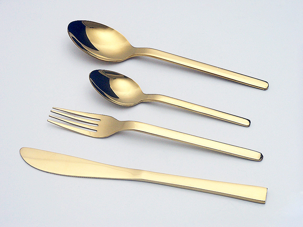 Cutlery Set Solo Gold