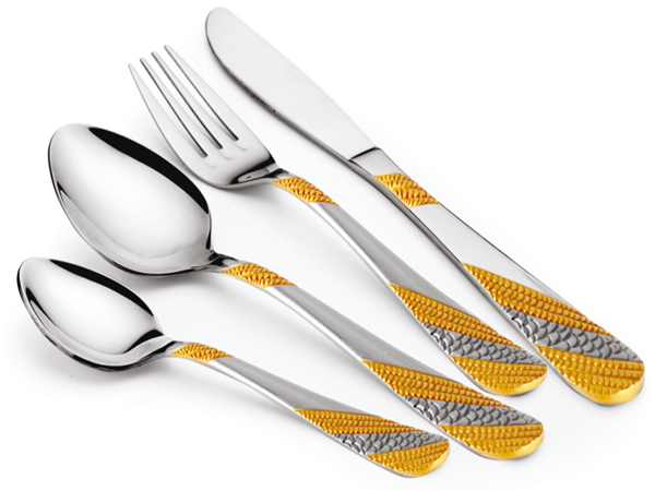 Cutlery Set Sansa Gold