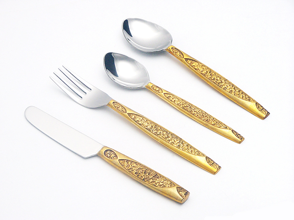 Cutlery Set Brass Royal