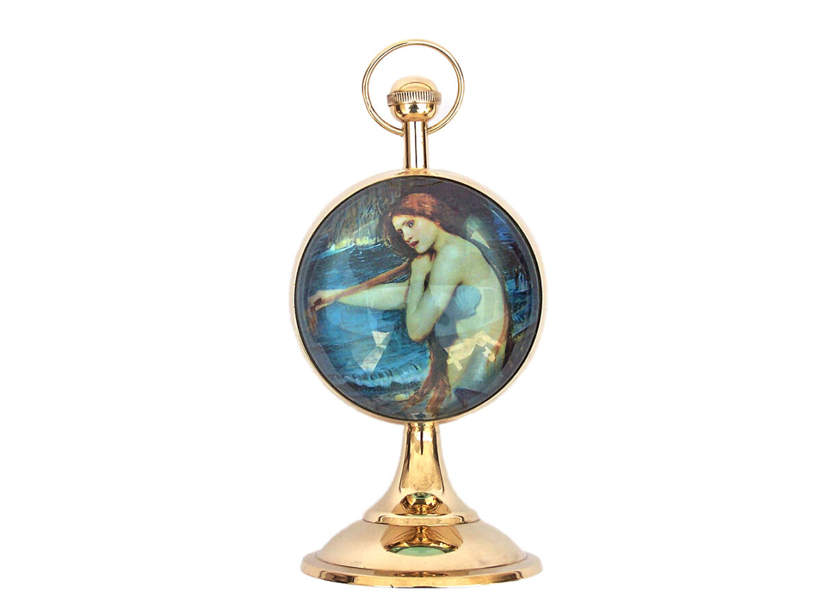 Table Clock Mermaid