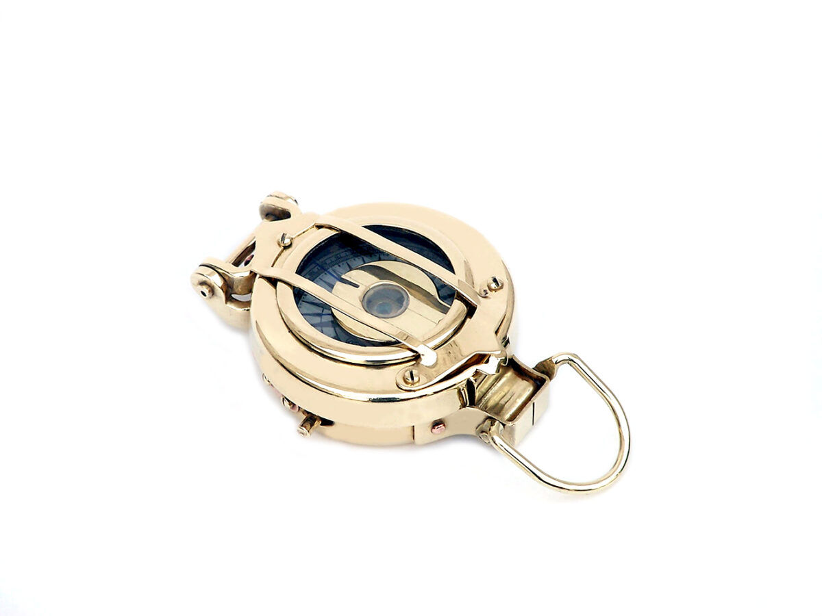 Military Compass Shiny Brass | A P International